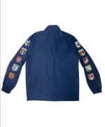 Lana Del Rey Racing Stripe Leather Jacket - Image 2