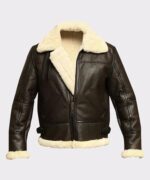 Mens Aviator B3 Bomber Sheepskin Jacket