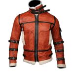 Mens B6 RAF Aviator Sheepskin Waxed Jacket