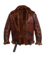 Men’s RAF British Shearling Aviator Jacket