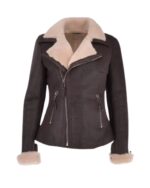 Women’s Aviator Shearling Jacket