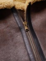Burberry Shearling Leather Jacket - Image 4