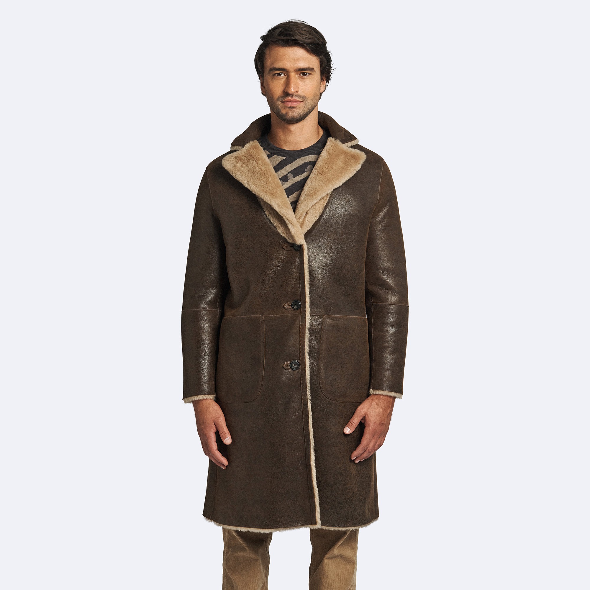 Durham Reversible Leather Coat Durham Reversible Leather Coat - Image 1