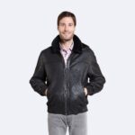 Edwin Sheepskin Leather Jacket - Image 4