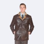 Eugene Sheepskin Leather Jacket