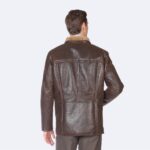 Eugene Sheepskin Leather Jacket - Image 3