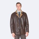 Eugene Sheepskin Leather Jacket - Image 2