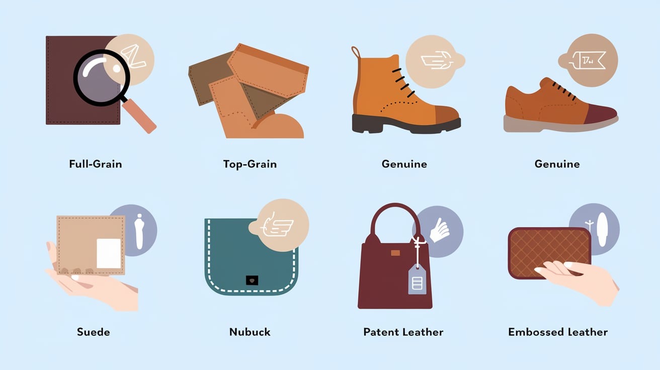 Different Types of Leather Textures: